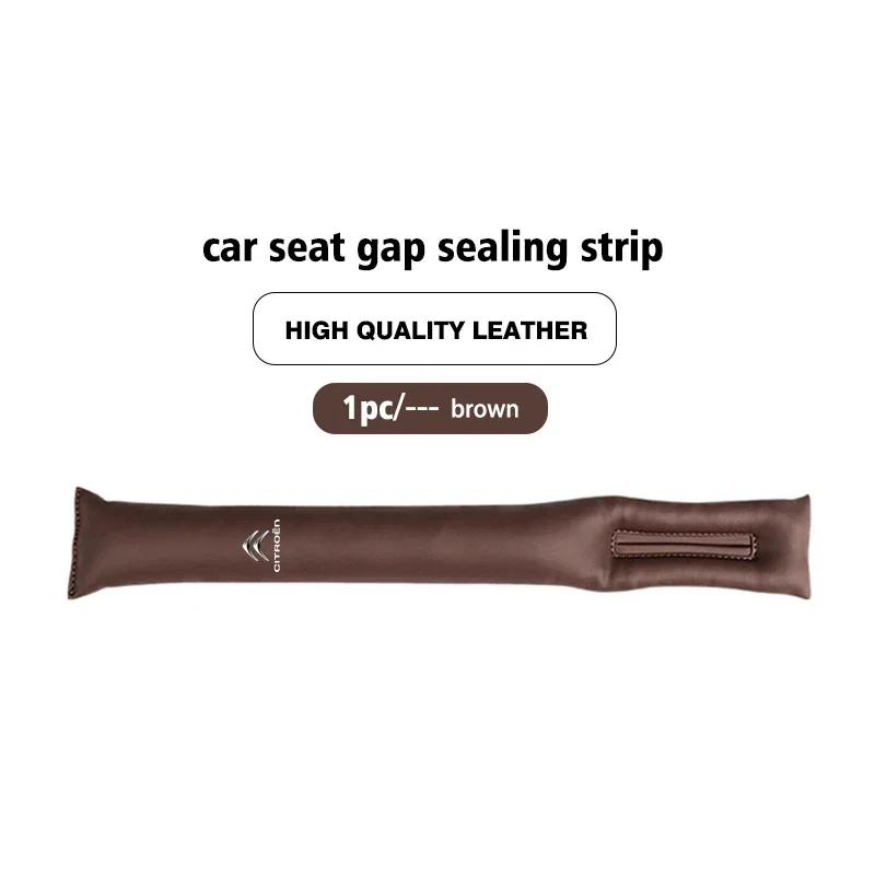 

Leather Car Seat Gap Filler Leak-proof Filling Strip Anti-Drop For Citroen Jumper Celysee Cactus Picasso Aircross Saxo Grand
