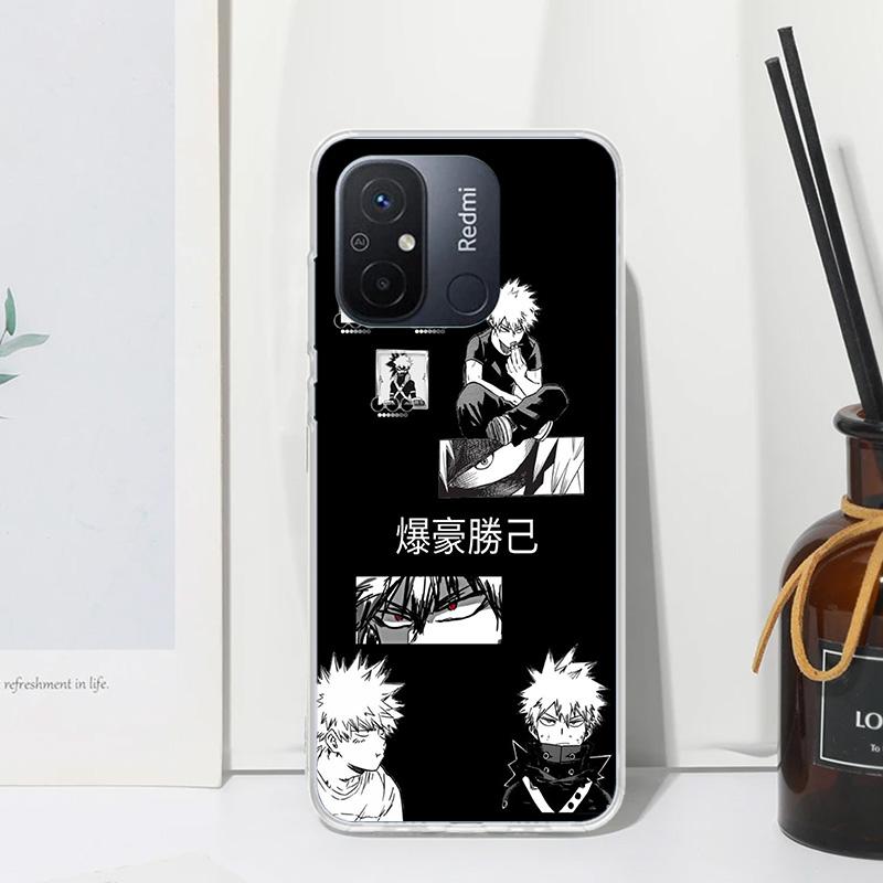 My Hero Bakugou Katsuki Phone Case For Xiaomi Redmi 14C 13 13C 12 12C 10 10A 10C 9 9A 9C 9T 8 8A 7 7A 6A 6 Pro K80 K70 K60 K40 K Redmi 14C