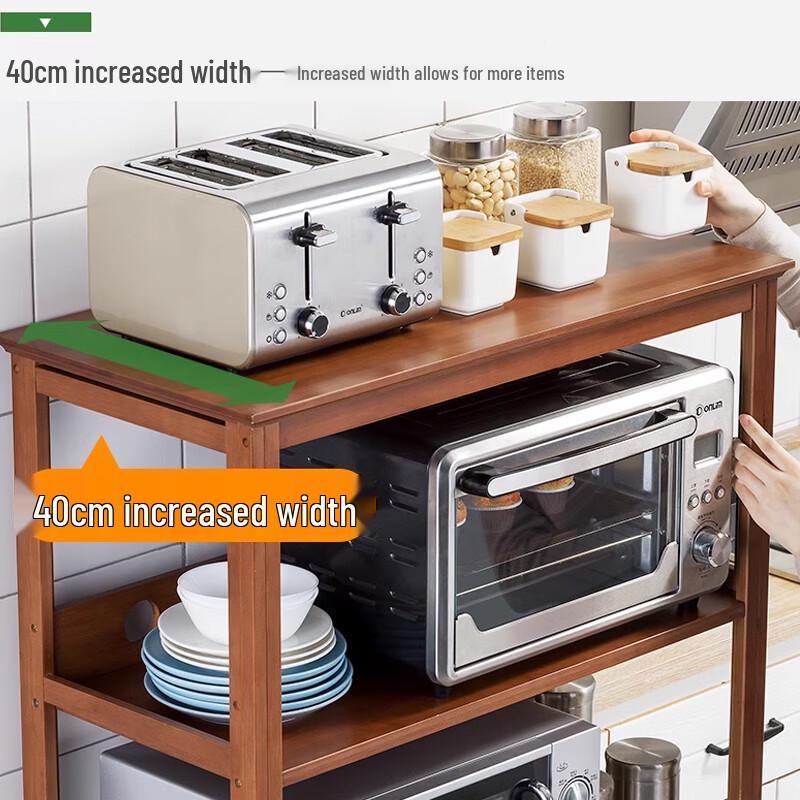 Bieying Multi-layer Bamboo Kitchen Storage Rack