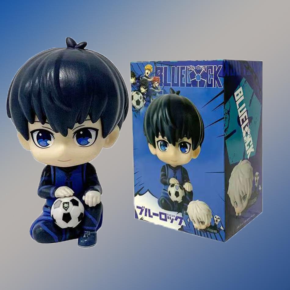 BLUE LOCK Action Figures Isagi Yoichi Nagi Seishiro Gifts Anime Figure Q Version Figurine PVC Collectible Model Kids Doll Toys