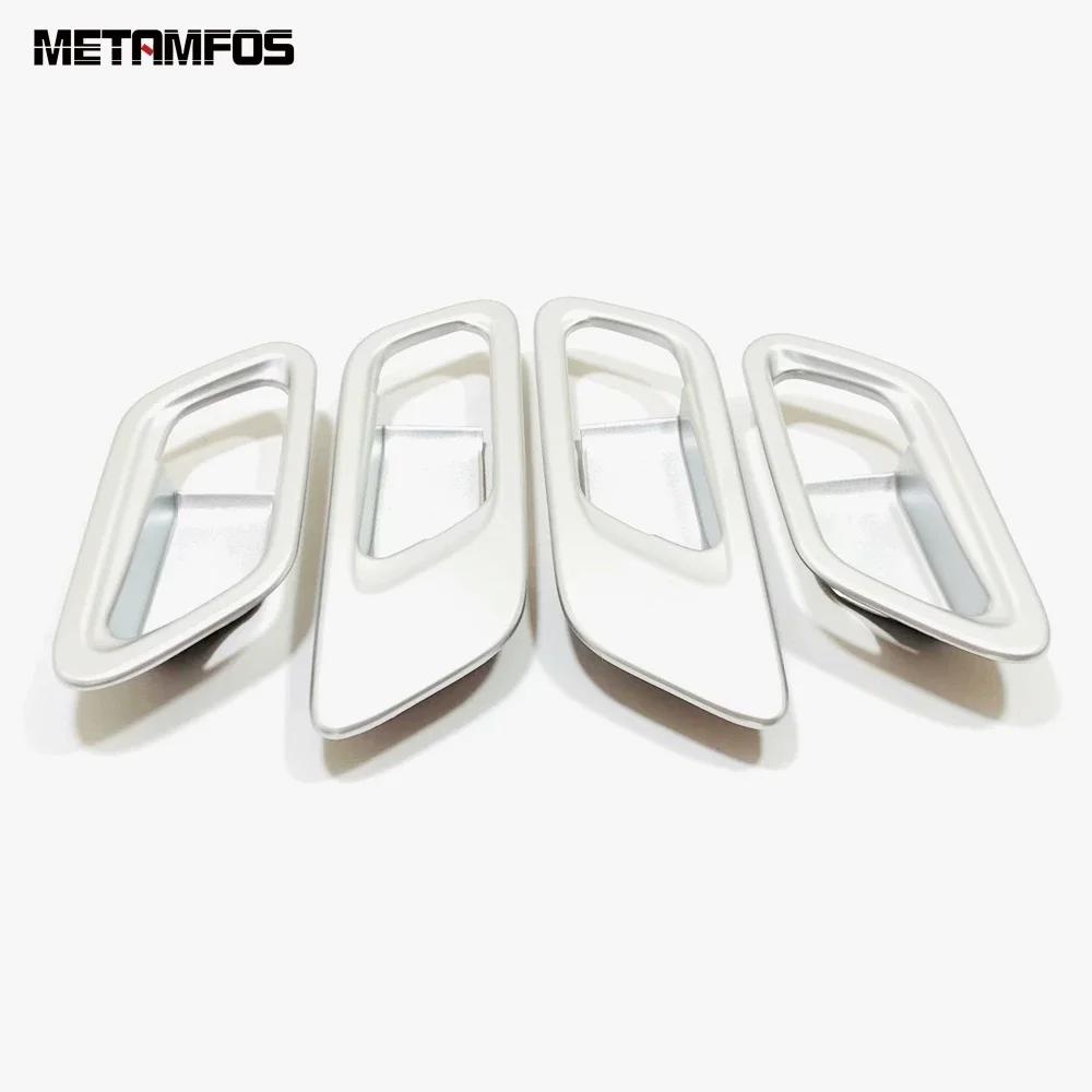 Accessories For Nissan X-trail Xtrail Rogue T33    2024 Interior Carbon Fiber Door Handle Bowl Cover Trim Sticker