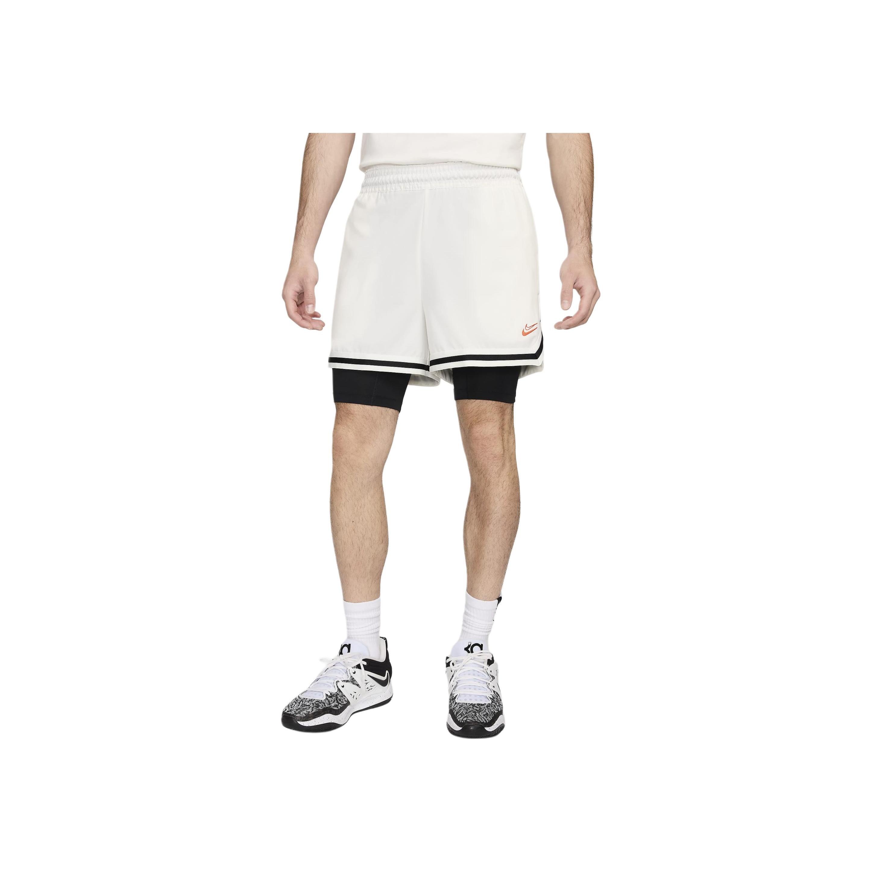 

Nike Эластичные дышащие повседневные баскетбольные брюки с цветными блоками, мужские брюки белого цвета FN8097-133 XXL