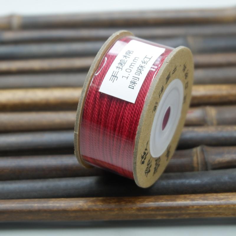 Tibetan Handcrafted Cotton Hemp Beading Thread for Prayer Beads and Tassels