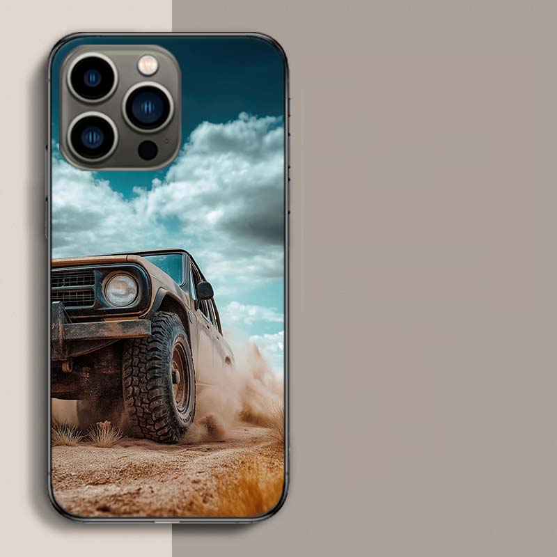 

Чехол для телефона Внедорожники в Грязных Горах и Полях Для Iphone 17 Air 15 Pro 14 Plus 16 Pro Max 17E 16E 12 13 Mini 11 Co iPhone 14 Pro