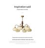 Wabi-Sabi Vintage Solid Wood Chandelier for Dining, Study, and Bedroom