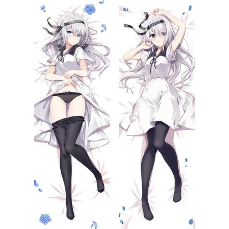 180cm Anime Giapponese Kaguya-sama: L'amore è guerra Fujiwara Chika Dakimakura Otaku Maschio Copricuscino Corpo Intero Federa Cuscino da Lancio Regalo