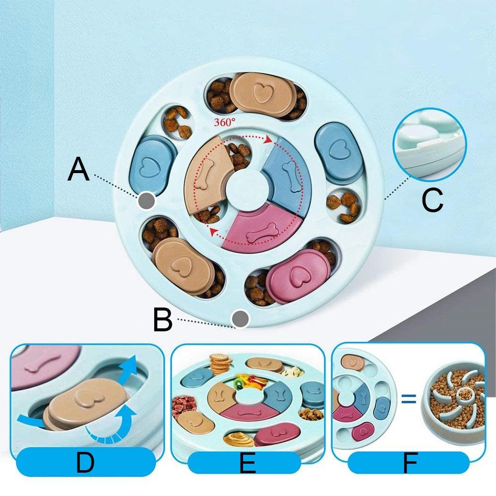Puzzle game toy for dog cat Pluto the sea