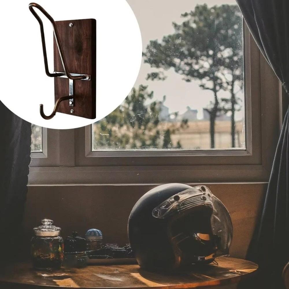 With Screws Motorcycle Helmet Holder Multi-functional Helmet Hanger Helmet Bracket  Hats Storage