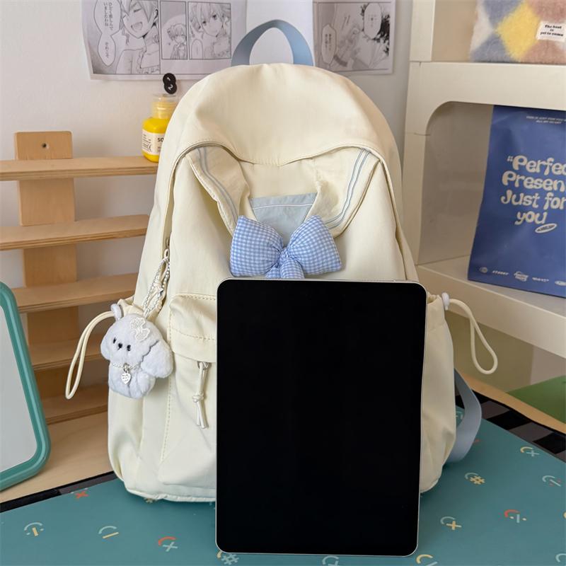 Student Schoolbag Women's Bow Backpack