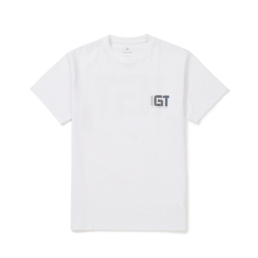 [Snowpeak] IGT Logo Short Sleeve T-Shirt White (S24FMBTS40)
