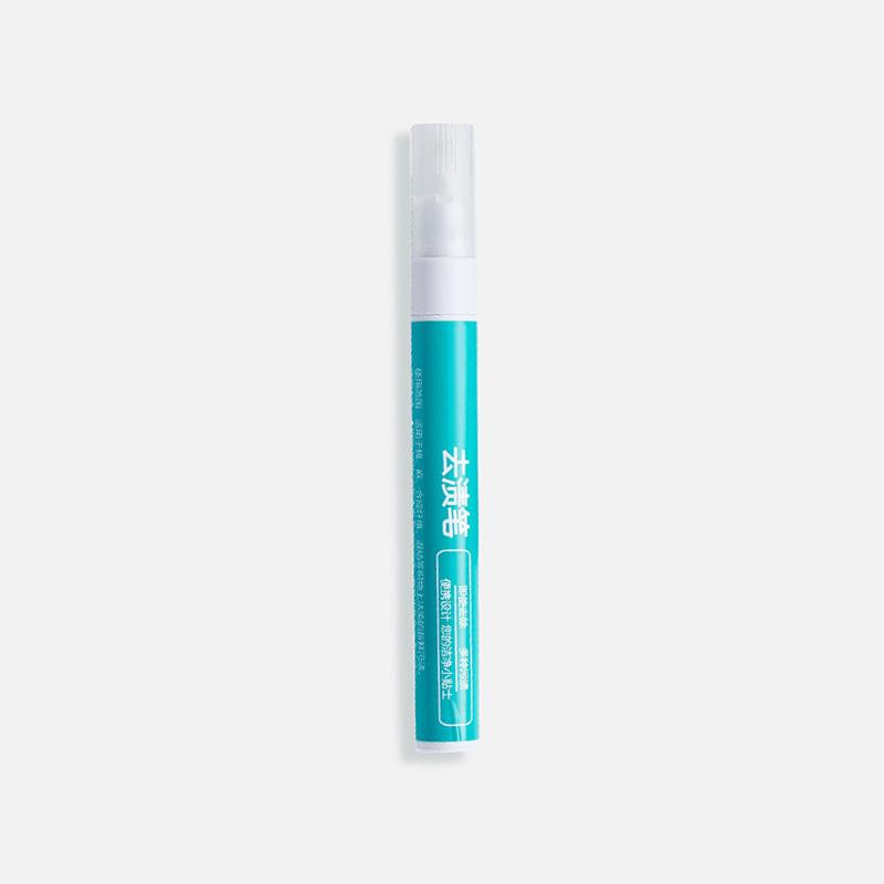 Brush Head Stain Remover Pen Portable No Washing Needed for Oil Red Wine Grease on T-Shirt Clothes Protects Fabric Fabric Cleane