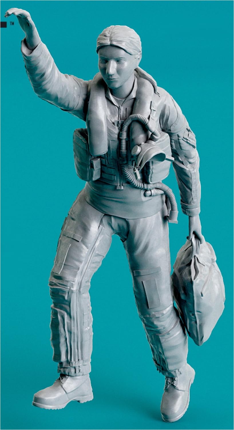 

Reskit Female Pilot Pilot Pose Type 1 3D Printer Kit 1/32 F-35A RSKF32-0019