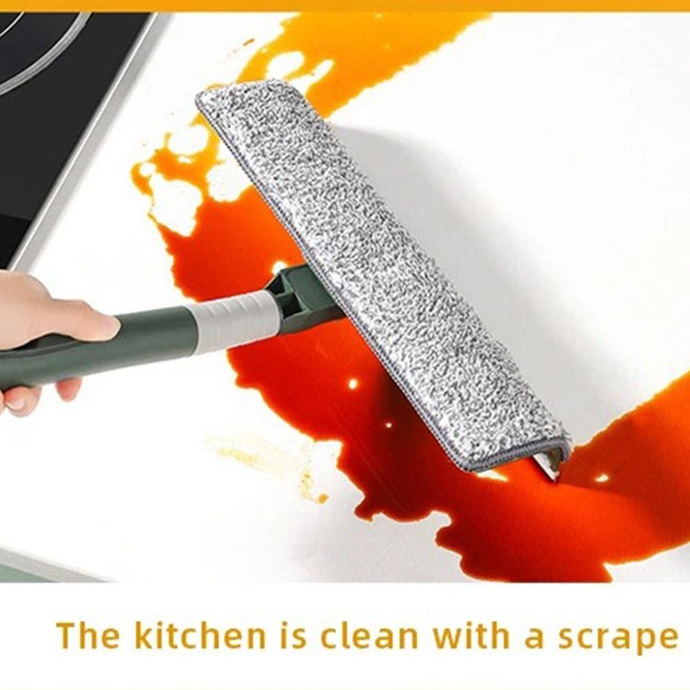 4 in 1 Windows Clean Squeegee Mop Extension Pole Shower Squeegee Crevice Brush  Bathroom