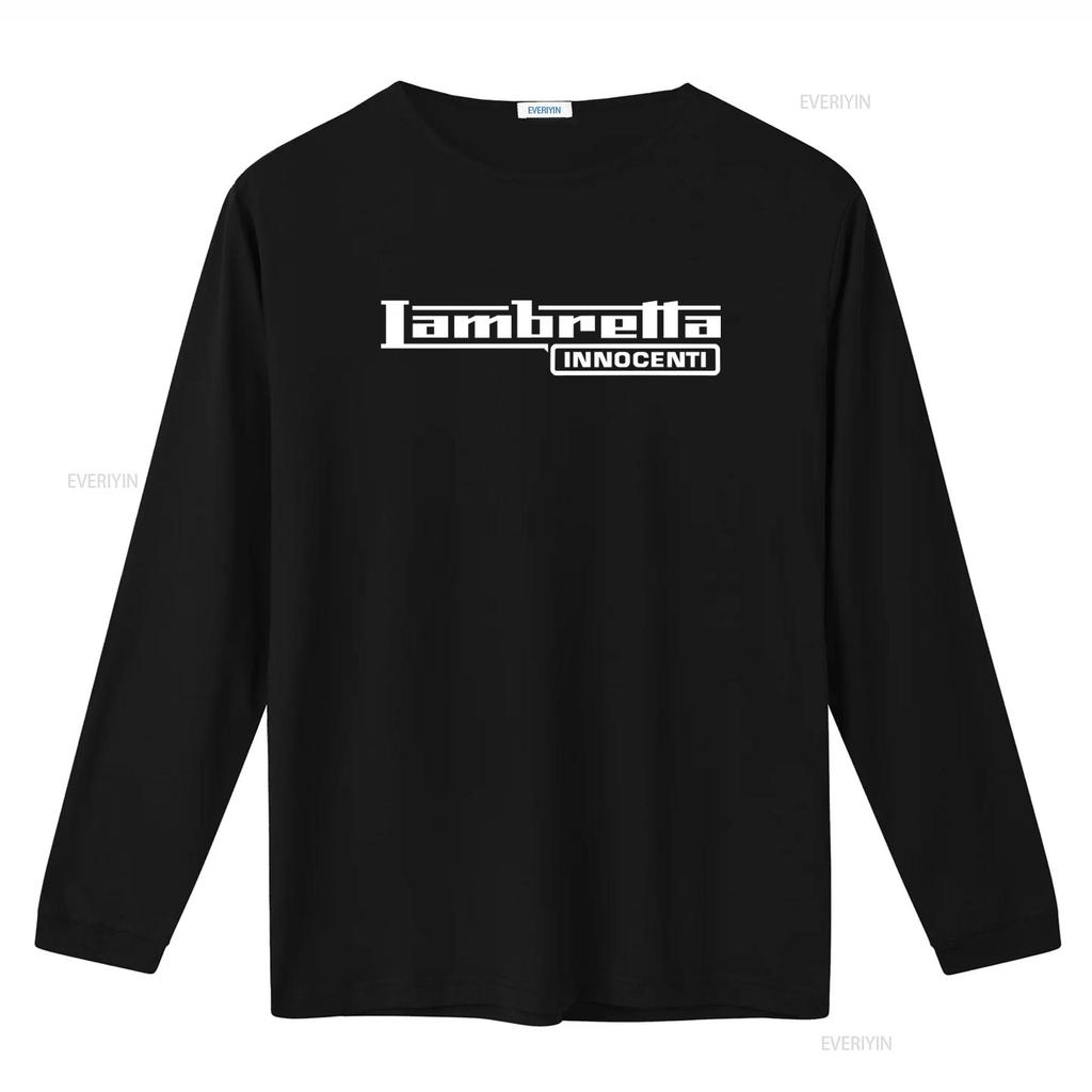 T-shirt Lambretta Innocenti Mod Skinhead Scooteriste Rudie Rudeboy Mode Streetwear Impression vintage Lavé streetwear Décontracté