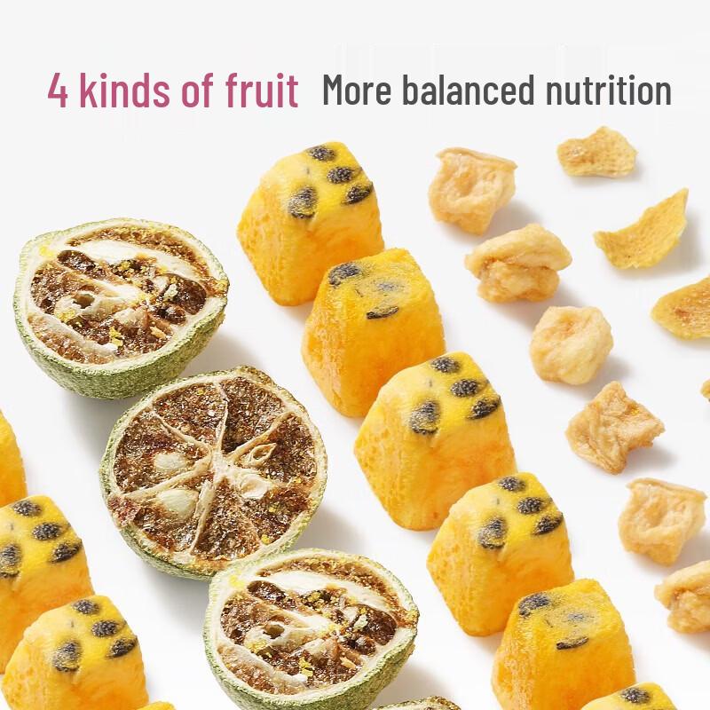 Pregnancy-Friendly Freeze-Dried Passion Fruit Lemon Tea