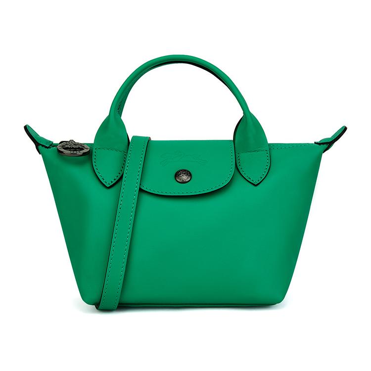 

Longchamp Silver Hardware Leather Shoulder Crossbody Tote Bag Women Bags Green 1500987249 Basic Set (Bag+Dust Bag)