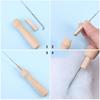 Wool Felting Tools Handmade Felt Needle Diy Sheep Wool Felt Toy 25 Colors Needle Felting Kit
