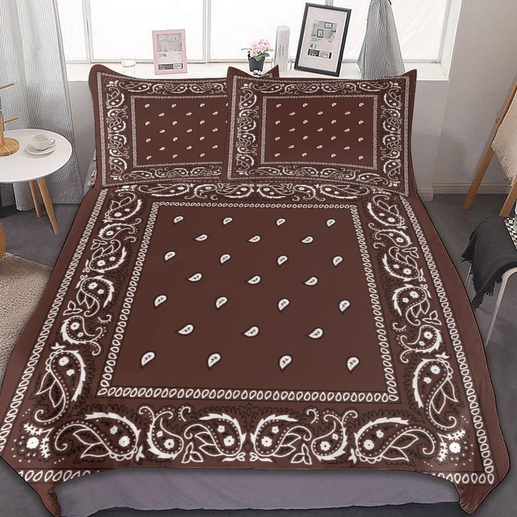 Four Seasons Microfiber Bedding Three-Piece Quilt Cover