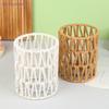 {Summer2} Handmade Paper Rope Woven Rattan Lampshade Boho Decorative Lampshade Table Lamp Decorative For Garden Yard Living Room