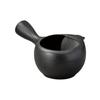 Ale-net Black Mud Open Teapot, NEO (Flat Mesh), 18 X 13.5 X 10 Cm, 400cc, Ceramic, Tokoname Ware, Made In Japan, Stylish