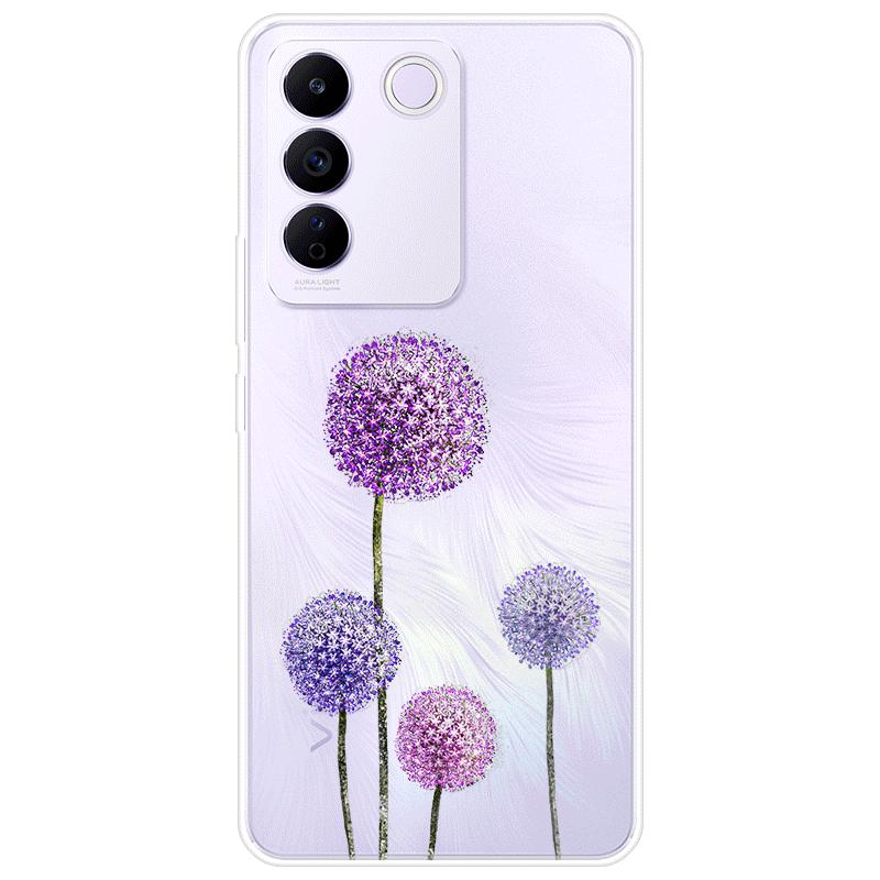 For Vivo V27e V 27e Case Soft Silicone Back Cover Cartoon Phone Case Diversification