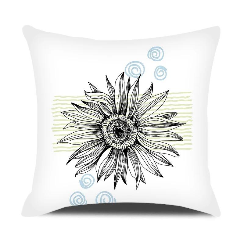 

Офис Гостиная Дом Наволочка Простой Стиль Квадратный Диван Наволочка Украшения для Машины 40x40cm