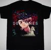 Neues Deftones Rosen Baumwolle Vollgröße Schwarz Kurzarm T-Shirt Für Männer Frauen