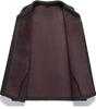 Men's Winter Plus Velvet Cardigan Jacket for Middle-Aged & Elderly - Warm Inner Cotton Layer for Dads