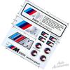 2026 Hot Motorcycle Car Helmet Body Reflective Decoration Sticker For BMW E90 E91 F20 E92 E93 E60 E61 F10 F07 E63 E64 F12 F13 F30 E87 F20
