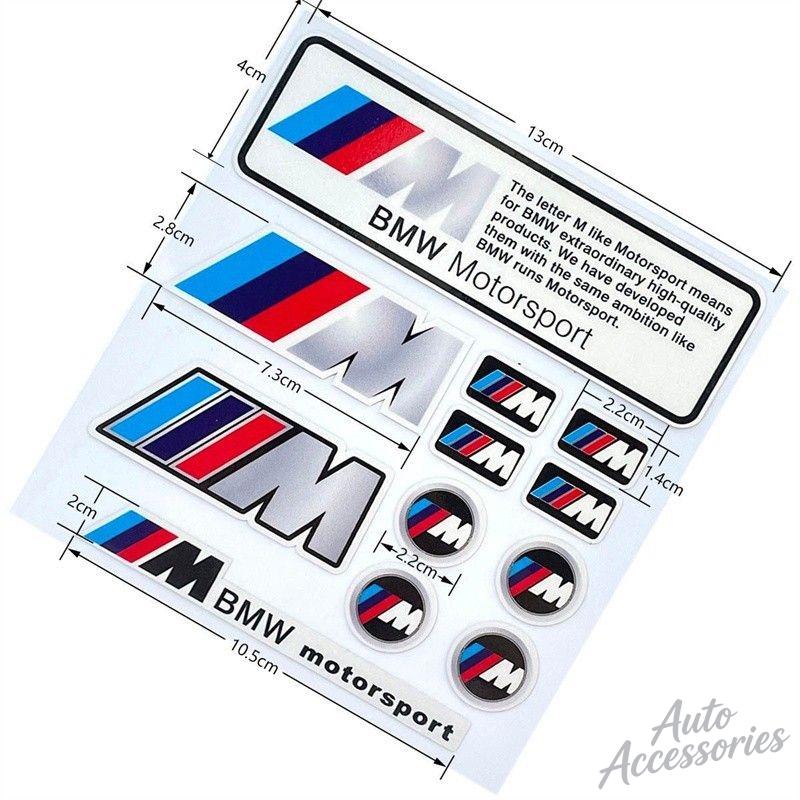 2026 Hot Motorcycle Car Helmet Body Reflective Decoration Sticker For BMW E90 E91 F20 E92 E93 E60 E61 F10 F07 E63 E64 F12 F13 F30 E87 F20