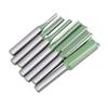 7Pcs Straight Bit Set 14 Shank Router Kit Carbide Woodworking Tools with Storage Box