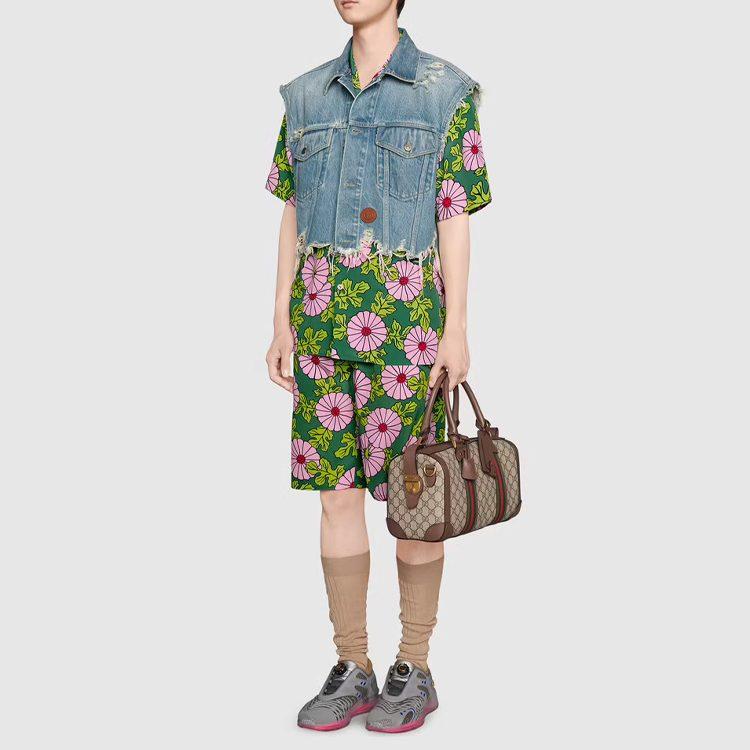 Previous Season Ken Scott Floral Shorts 639389-ZAGAK-5337