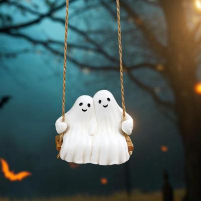 Paar Schaukel Outdoor Innenhof Zuhause Halloween Atmosphäre Dekoration Anhänger