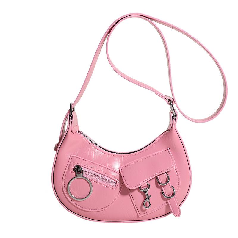 

Новая Модная Сумка-Сэтчел Универсальная Наплечная Сумка розовый