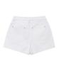 Syupeodeulai Women'S Logo Stitch Shorts Off-White Sdfltcq55Owh