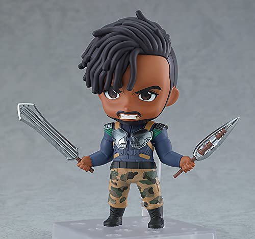 Good Smile Company Nendoroid Marvel Black Panther Erik Killmonger Painted Fully Movable Figure Non-Scale ABS&PVC