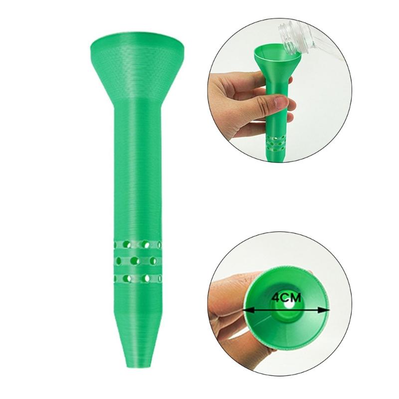 3Pack Efficient Gardening Water Funnel Direct Soil Hydrations System Irrigation Spikes for Balcony and Backyard Use