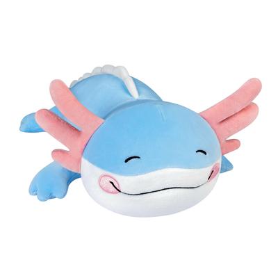 Puffpals Kasumi Salamander Plush Animal Body Pillow Fluffy and Squishy Body Pillow Gift (Blue (55cm))