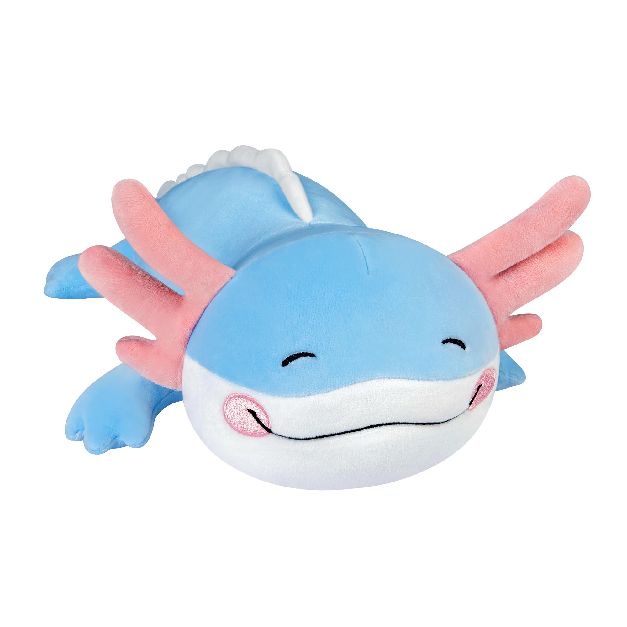 

Puffpals Касуми Саламандра Плюшевая игрушка Подушка для тела Пушистая и мягкая Подушка для тела Подарок (синий (55см))