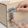 DIY Wooden Password Box for Kids Assembling Code Box Scien School Projects Experiment Kits Scien Toys STEM Educational Toys