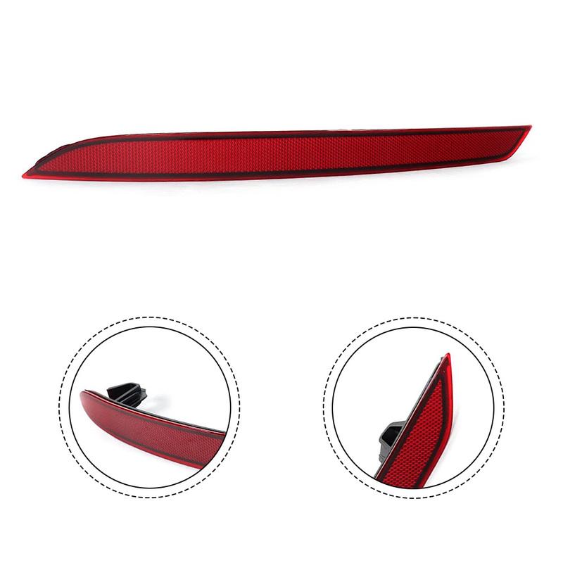 Fits For Volvo For XC60 2018-2024 Car Red Rear Left Bumper Reflector Trim 31656677 Exterior Parts Accessories