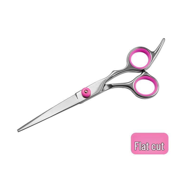 Stainless Steel Barber & Hairdressing Scissors Set: Flat Tooth & Thinning Options