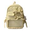 Zaino Zaino Scolastico da Donna 1011 Nuovo Grande Capacità Zaino da Pendolare Borsa Dolore Stile Fiocco Balletto Zaino Scolastico per Studente di Scuola Media
