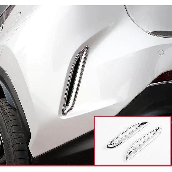 For Lexus NX 250 350h 450h+ 2022-2024 Chrome Rear Fog Light Eyelid Molding Trim