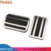 Auto Pedale Abdeckung für Peugeot 308 3008 408 4008 5008 für Citroen C5 Aircross Gaspedal Bremspedal Edelstahl