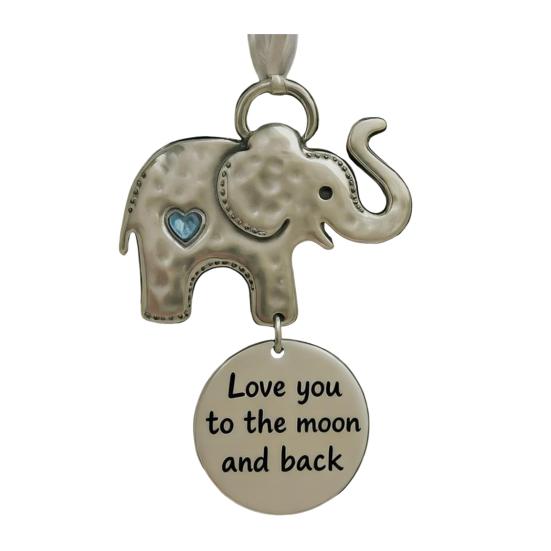 Elefanten Freundschaftsornament Autoanhänger WAHRE Schwesternschaft Ornament mit inspirierenden Worten