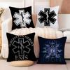 EEMT EMS Ambulance Cushion Cover Soft Plush Fabric DoubleSided Printed Sofa Cushion Cover for All Seasons Home Decor Gift