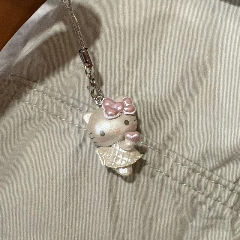 Cute Hello Kitty Keychains Cartoon Cat Keychain for Bags Couple Gifts for Lovers Anniversary Party Favors