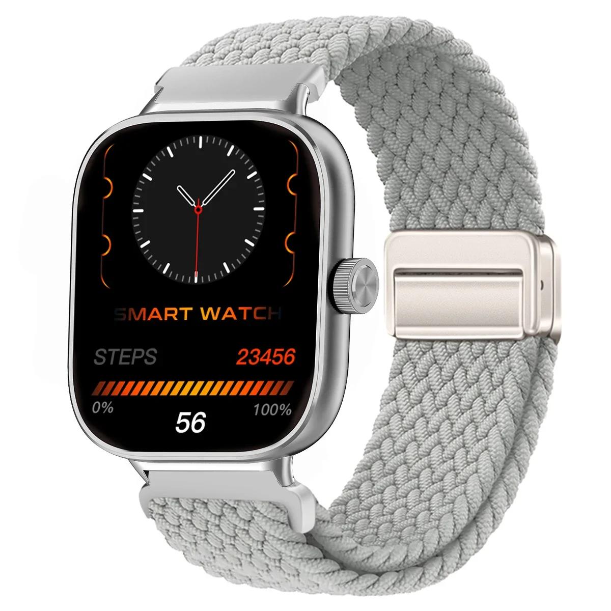 

Магнитная петля для Xiaomi Redmi Watch 5 4 Ремешок Регулируемый плетеный спортивный нейлоновый сменный ремешок браслет Miband 8pro 9pro For Mi Band 9 Pro