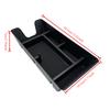 For Toyota Camry XV80 2025 Center Console Armrest Organizer Tray Durable ABS Black Storage Box With Divider Car Accessories